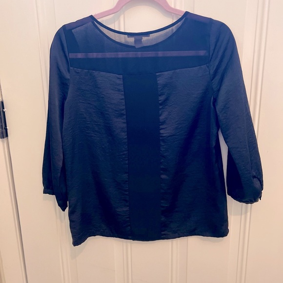 Black and sheer top - Picture 2 of 2